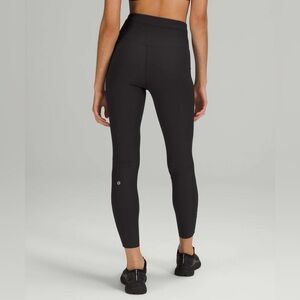 Lululemon Base Pace High-Rise Ribbed Tight 25" Black Size 4